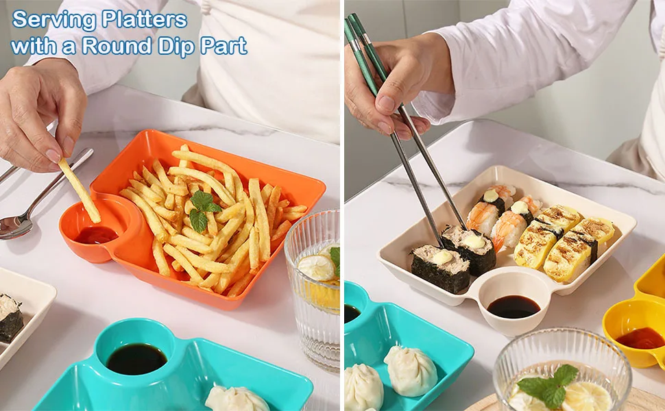 Chips and Dip Plates