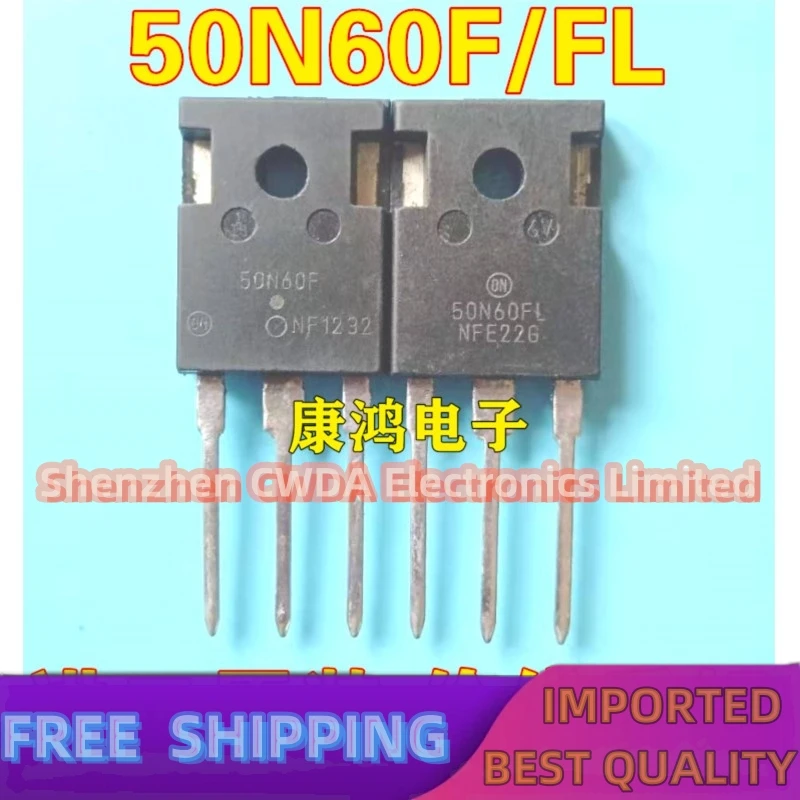 

10PCS-20PCS 50N60FL 50N60F 50N60FL2 50A 600V TO-247 IGBT 50A In Stock Can Be Purchased