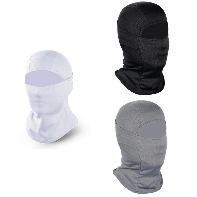 White Ski Mask Men And Women UV Protection Mask Suitable Motorcycles Snowboards Easy Use