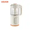 VEVOR Baby Food Maker 500W Baby Food Processor with 300 ml Glass Bowl SUS304 Stainless Steel 4-Blade Baby Food Steamer Grinder 1