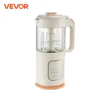 VEVOR Baby Food Maker 500W Baby Food Processor with 300 ml Glass Bowl SUS304 Stainless Steel 4-Blade Baby Food Steamer Grinder 1