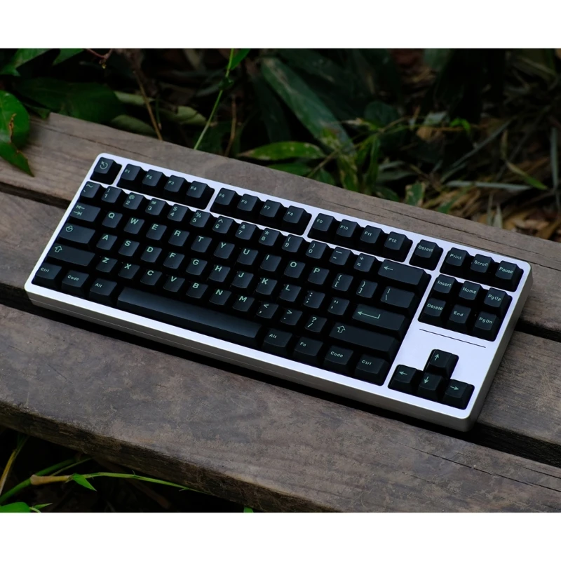 

E5BA Keycaps 120PCS WOB Double Shot Process Keycap Набор CherryProfile Персонализированный для механической клавиатуры KEYCAP