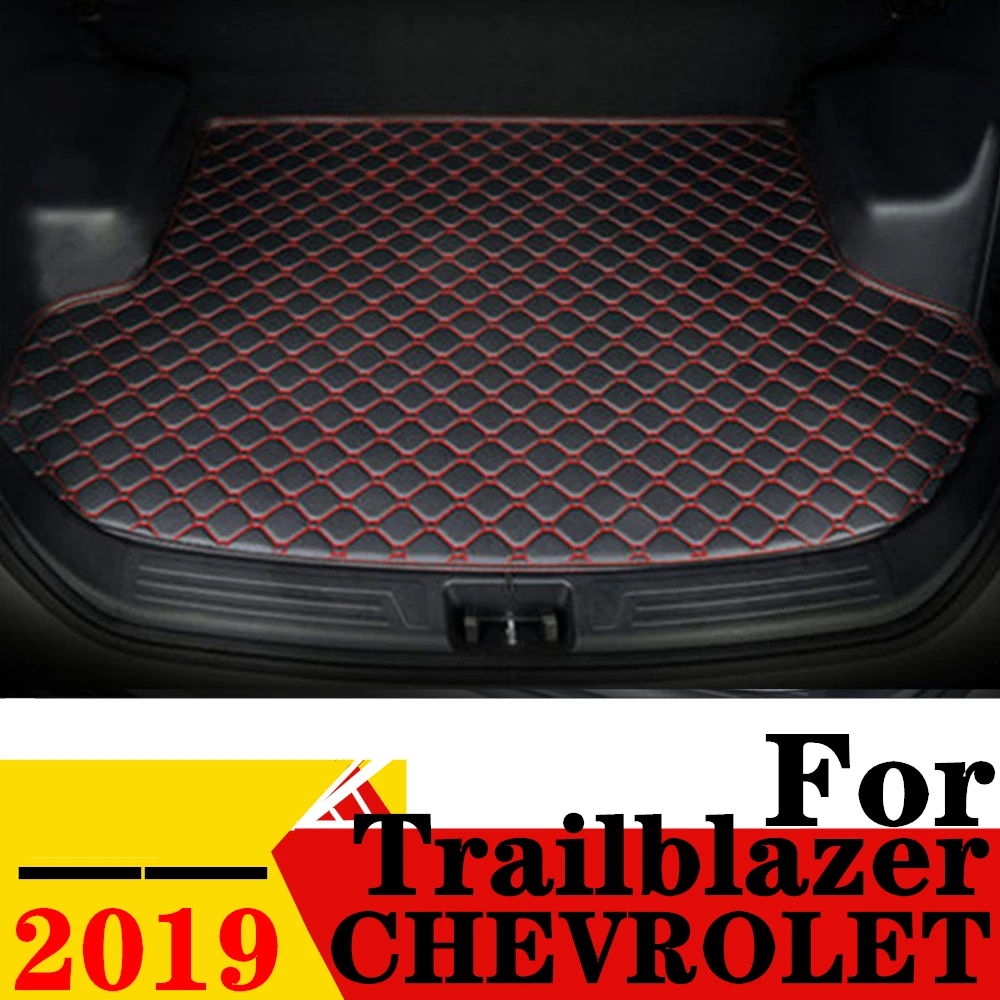 

Коврик для багажника автомобиля для Chevrolet Trailblazer 2019, плоский боковой водонепроницаемый задний коврик для груза, коврик, аксессуары для авто, подкладка для багажника
