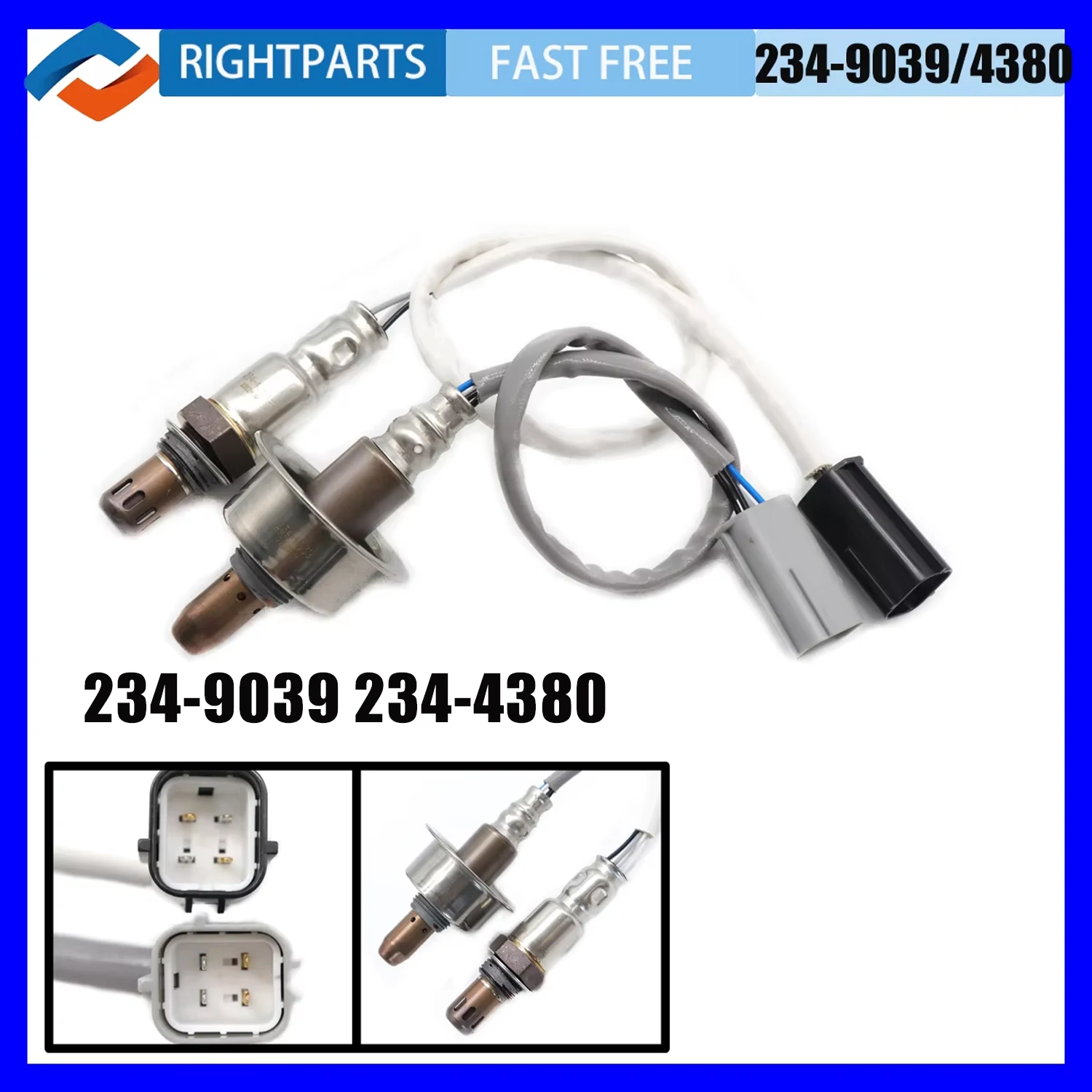 thumbnail image 2 of 2-PC Upstream & Downstream Oxygen Sensor Set For Nissan Sentra, Altima, Versa, Maxima, Cube 2008-2012 (3.5L, 2.5L, 2.0L, 1.8L) 2 of 12