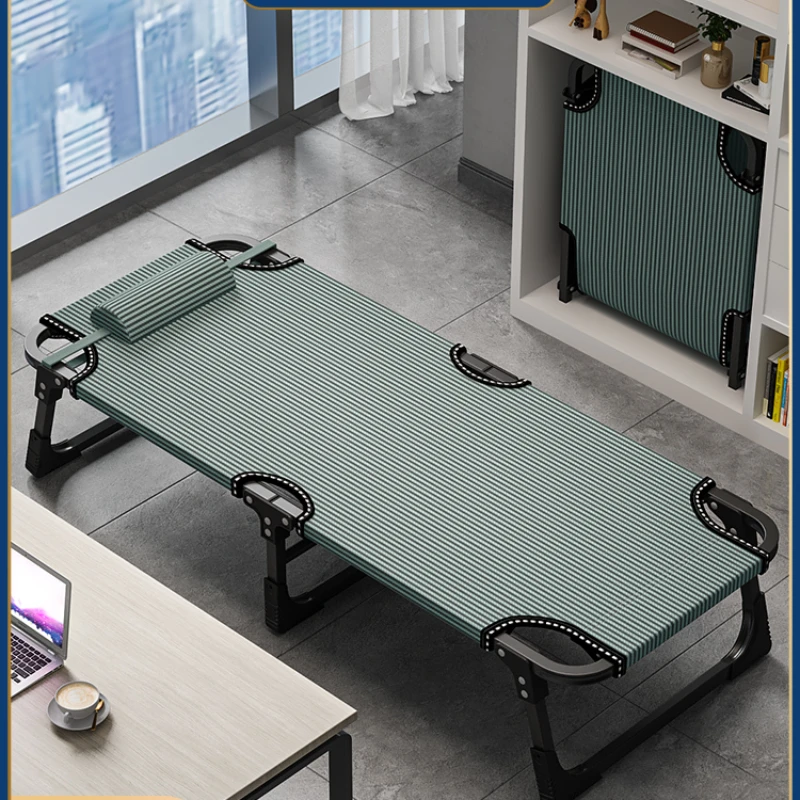 Folding bed, single person, office, lounge chair, home companion, simple and portable outdoor