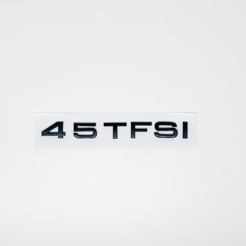 Letras de numeros ABS Q2 Q3 Q4 Q5 Q6 Q7 Q8 35 45TFSI 2,0 T 30 40 50 TDI 엠블럼 파라 아우디 시리즈 Q 가드바로스 드 코체 페가티나