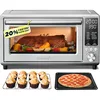 COMFEE' Toaster Oven Air Fryer FLASHWAVE™ Ultra-Rapid Heat Technology, Convection Toaster Oven Countertop with Bake Broil Roast 1