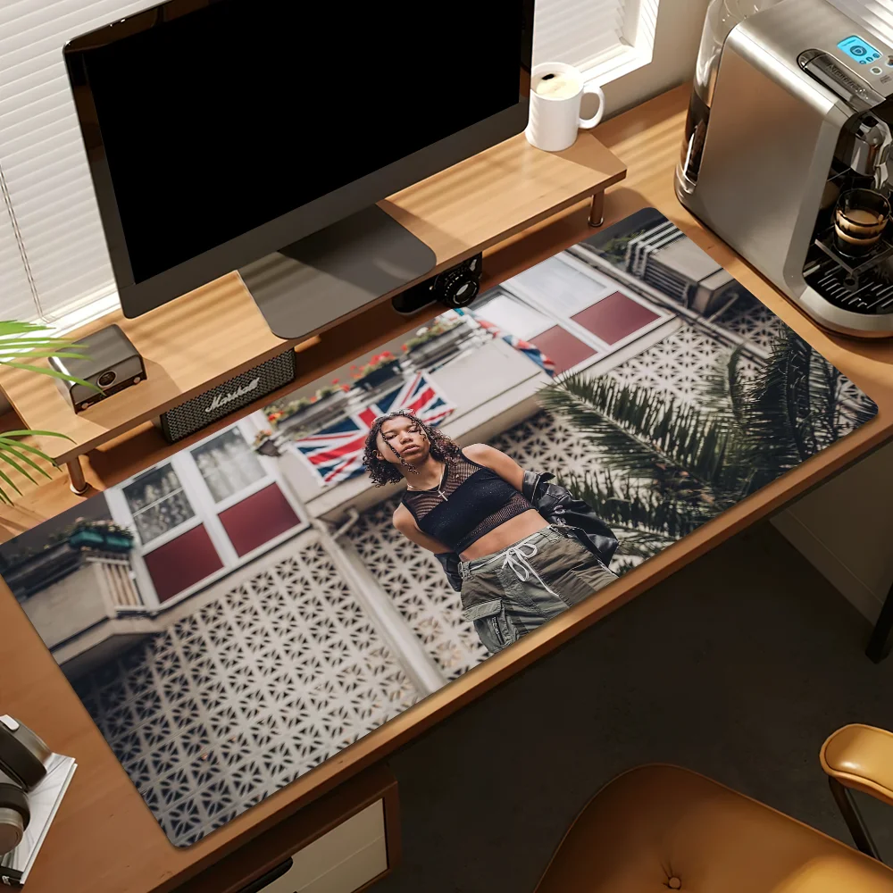 Singer Lava La Rue Starface Mouse Pad Protector Office Gaming Accessories Laptop Gamer Cabinet Non Slip 5