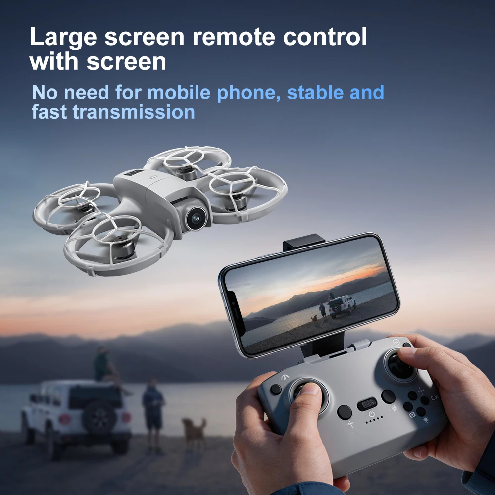 Drone V908 8K avec caméra, moteur sans balais, positionnement optique