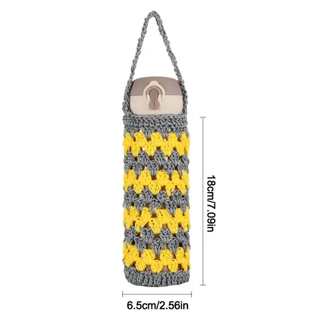 Water Bottle Cover Portable Water Cup Sleeve With Strap Reusable Water Bottle Carrier Bag Case Water Bottle Accessories 5