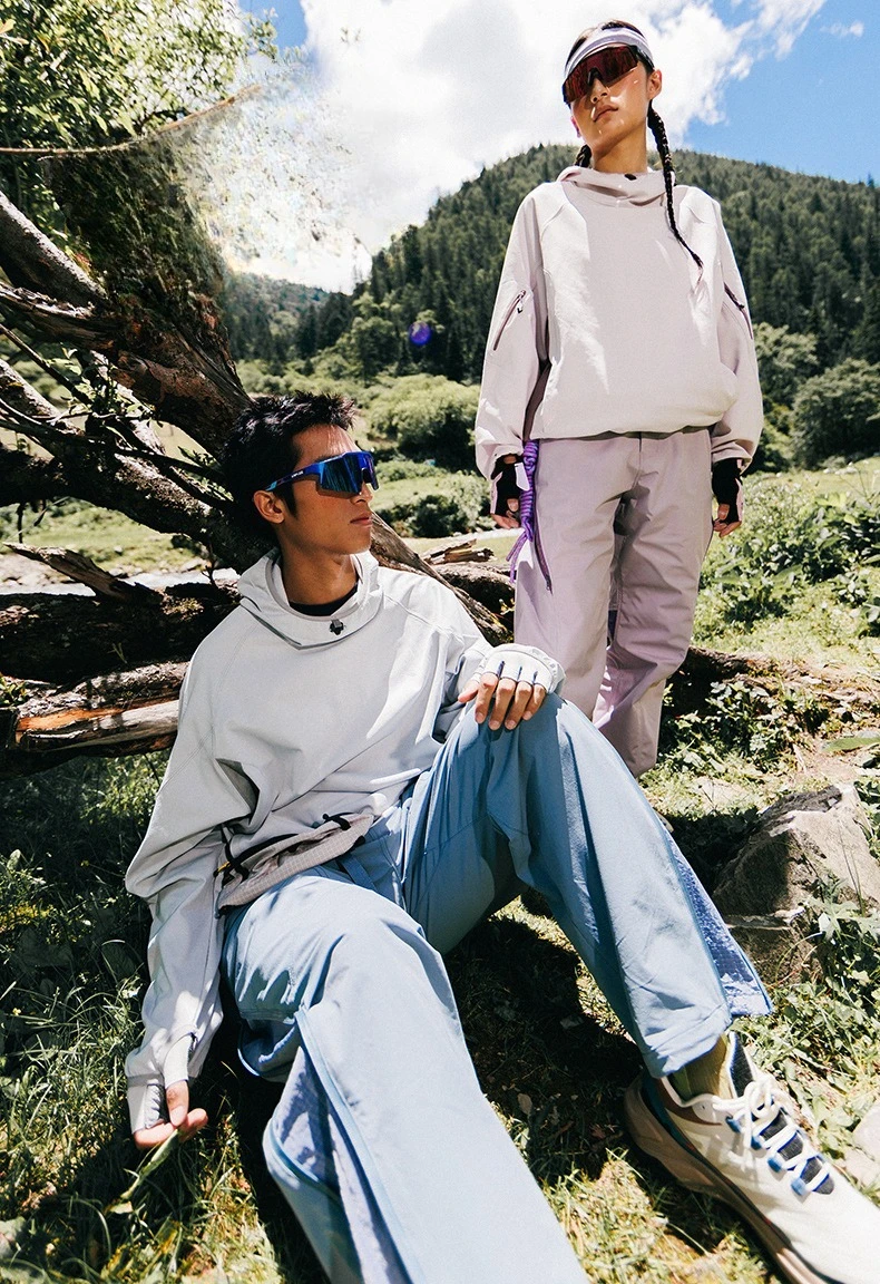 Outdoor Adventure Ready! Men's Lightweight & Quick - Dry Reflective Sports Hoodie Camping, Running, Hiking Quick-drying Sports