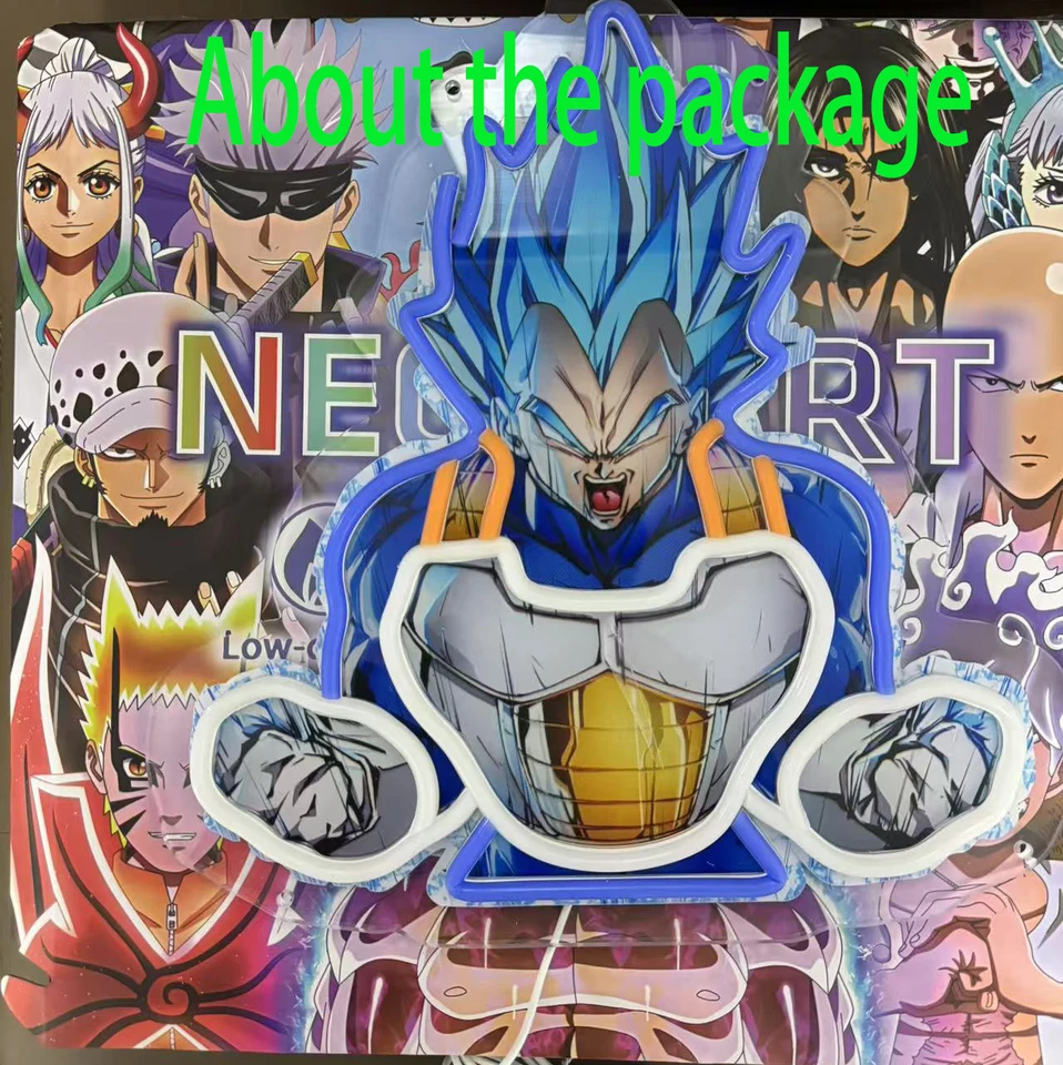 ドラゴンボールZ-LEDネオンライト,アニメ,サイヤ人,マンガ