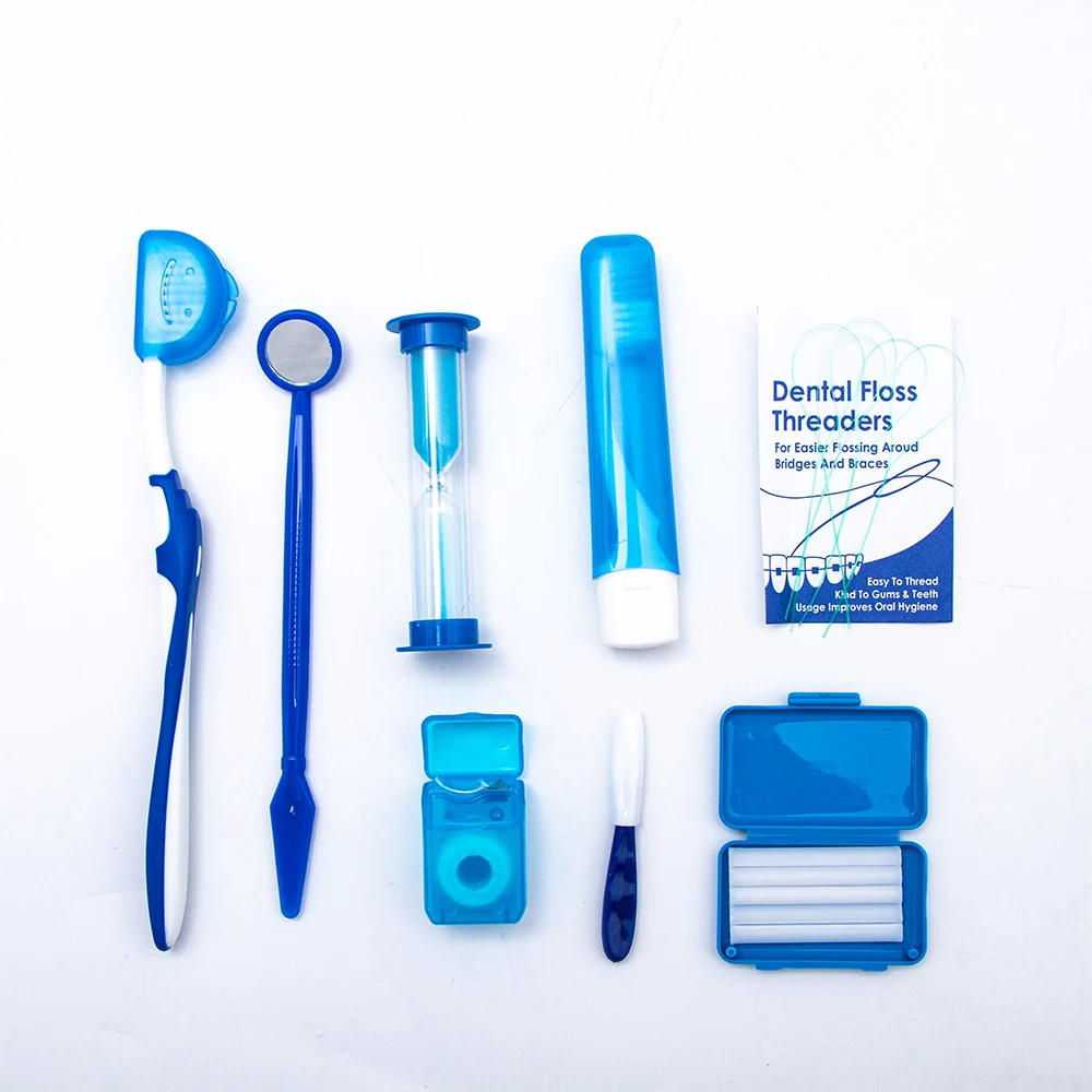 Orthodontic Oral Care Kit Dental Brace Cleaning Kit Protable Travel Kit