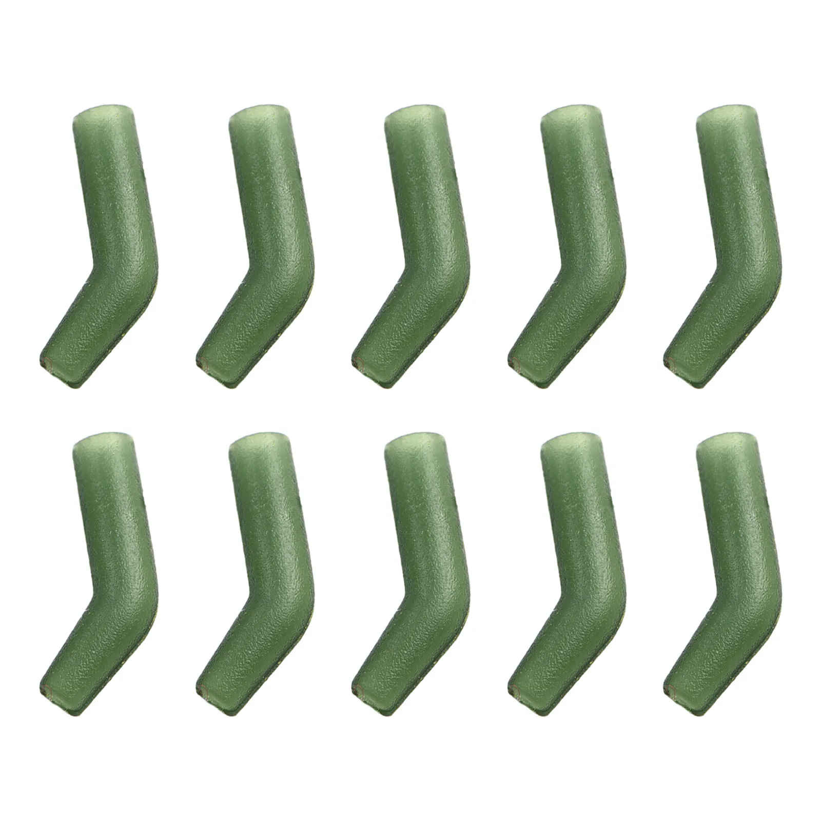 

10pcs Carp Fishing Anti Tangle Sleeves Hook Aligner Terminal Tackle Buckles Forced Deflection Parts Fishing Gear Accessories