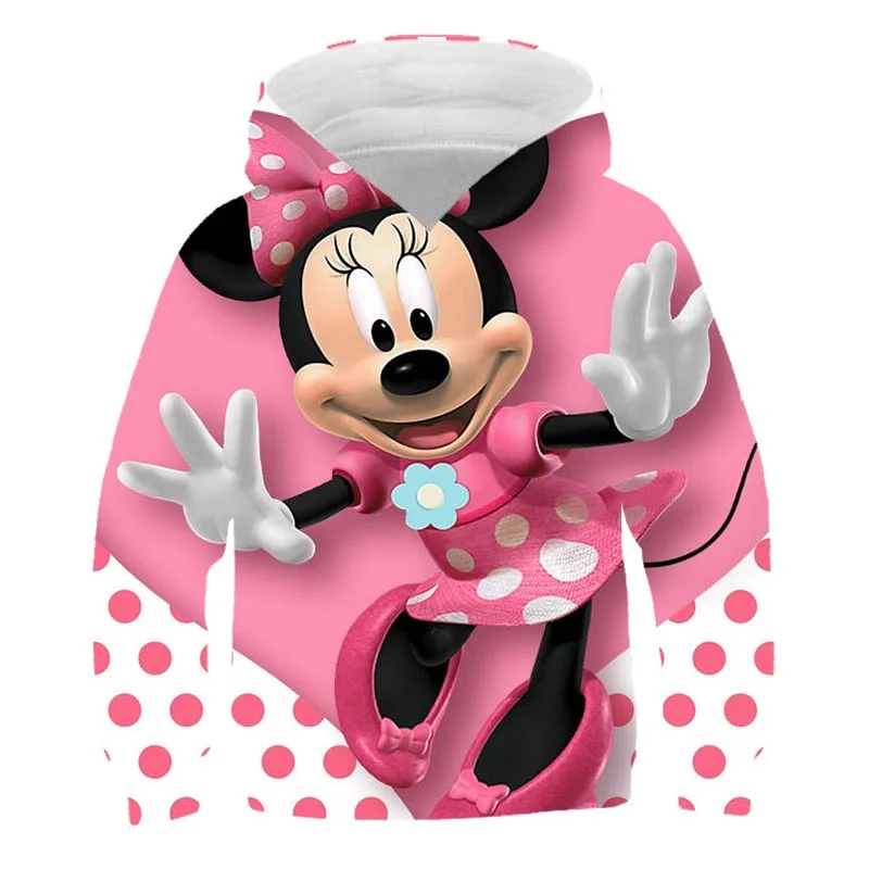 Kids Autumn Winter Collection Minnie's Cotton Sweatshirt Long Sleeve  For Infant  Girl Boys