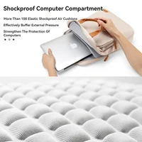 Sac à manches pour ordinateur portable pour Macbook Air Pro 13 16 Xiaomi Redmi Huawei Dell ASUS Lenovo HP PC Tablet 13,3 14 15,6 pouces, sac à bandoulière antichoc, sac à dos pour ordinateur portable, sac à main 3