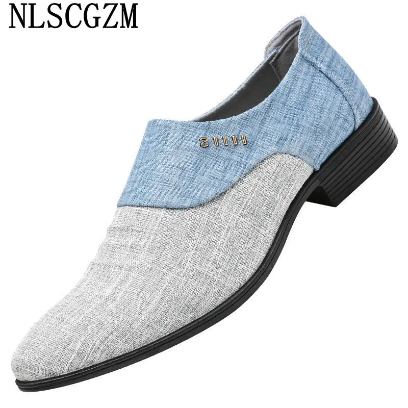 

Итальянские Лоферы для мужчин, оксфорды, мужские туфли для офиса, 2024, деловой костюм, классические туфли, свадебные туфли, без застежки, мужской парикмахер