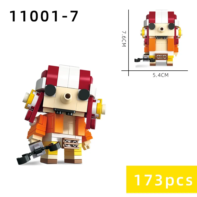 Bartholomew One Pieceone Piece Brickheadz Building Blocks - Collectible  Figure Set For Ages 7+