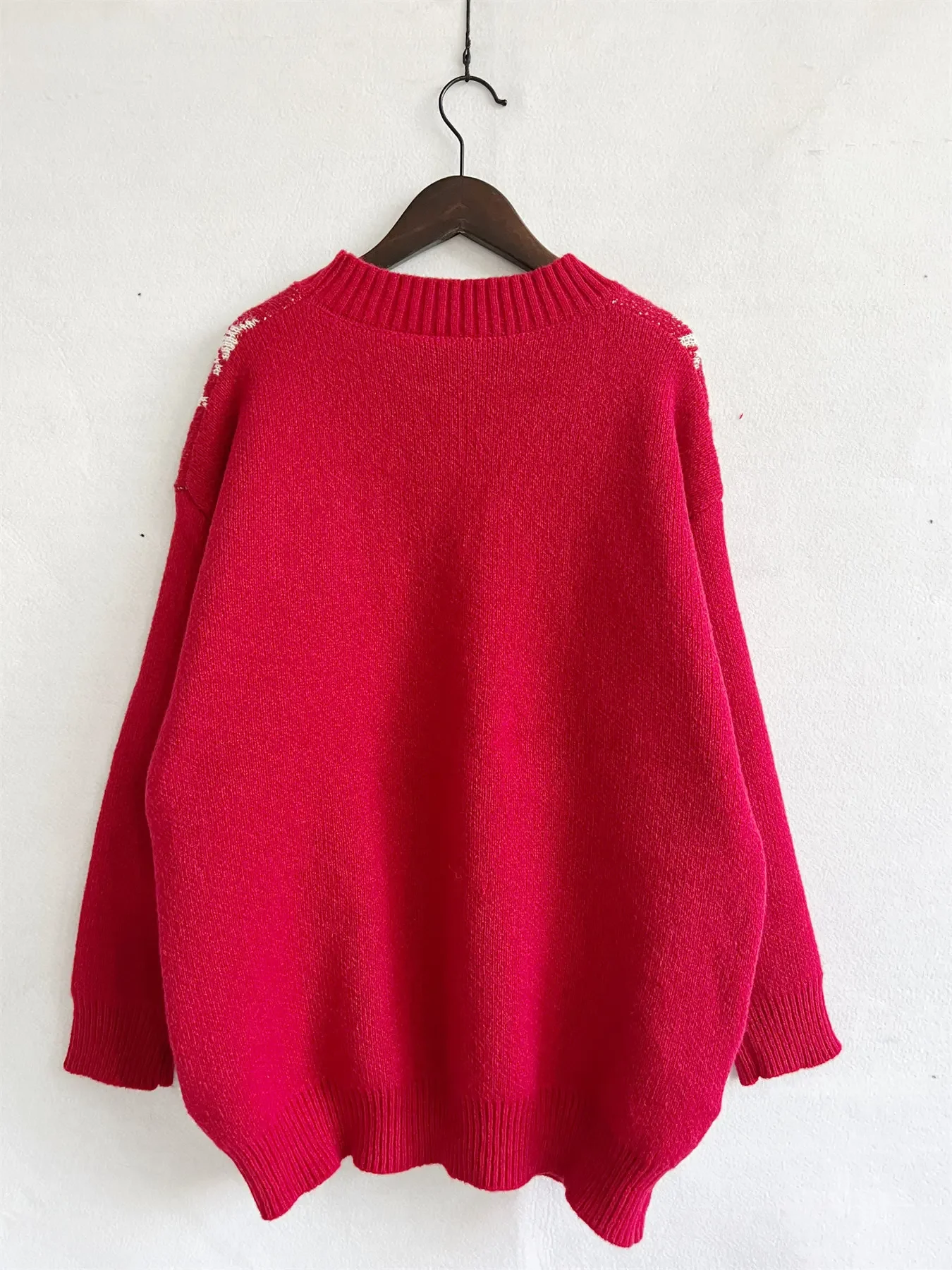 Pull Noël femme coupe large