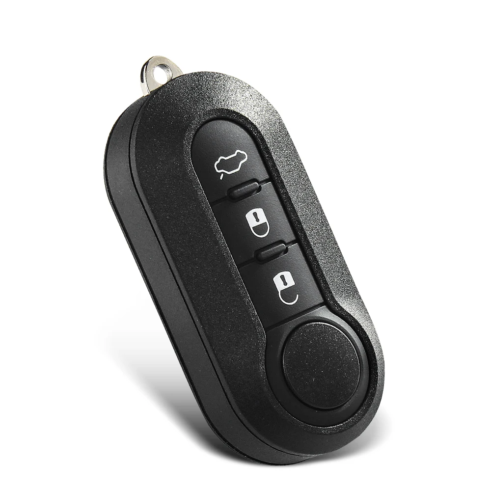 Button Folding Car Key Case Alarm Keyless 10PCS For FIAT 500 Panda Punto Bravo key case,car key,car key shell,key shell