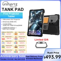 Unihertz Tank PAD 8849 Rugged Projector Tablet Android 32GB 512GB 21000mAh 10.95" FHD Dual Speaker Dimensity 8200 Tablet Phone 1