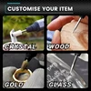 ARROWMAX Electric Engraving Polishing Pen (SGS Mini Plus) Cordless Tools Set for Carve Engrave Grind Sand Polish Home DIY 3