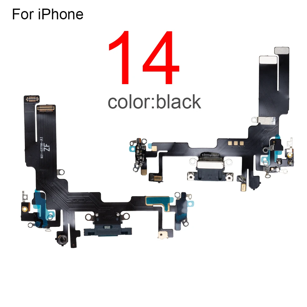 Charging Port Flex Cable with Microphone Ribbon for USB Charger Dock Repair