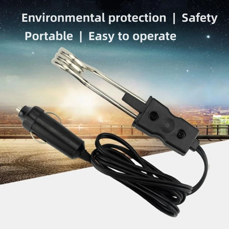 Portable Car Water Heating Rod 12V 24V ABS