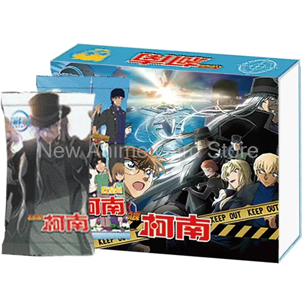 

New Famous Detective Conan Card for Children Hot Stamping PTR UTR Card Anime Character Collection Card Table Toy Kid Xmas Gifts