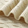 Plain Solid Color Newborn Baby Boys & Girls Swaddle Blankets Soft Infant Security Blankets Toddler Acrylic Receiving Blankets 3