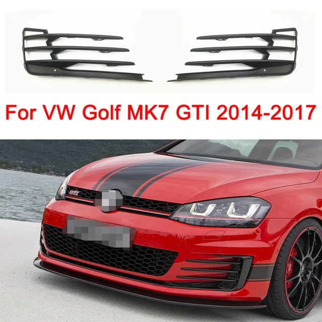 Stripes GTI red fits VW GOLF 6 grill sticker strip R GTD film