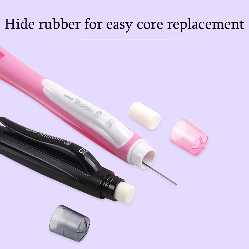 Japanese Stationery Uni Mechanical Pencil M5-228 movable pencil with 0.5mm writing on the side School Office Kids Student Writin 5