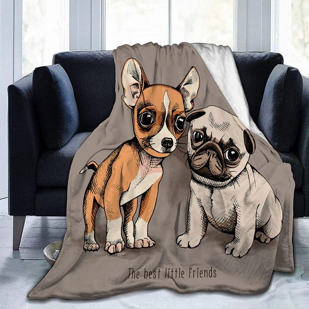 Fleece dekens - Waggel® en vriendjes