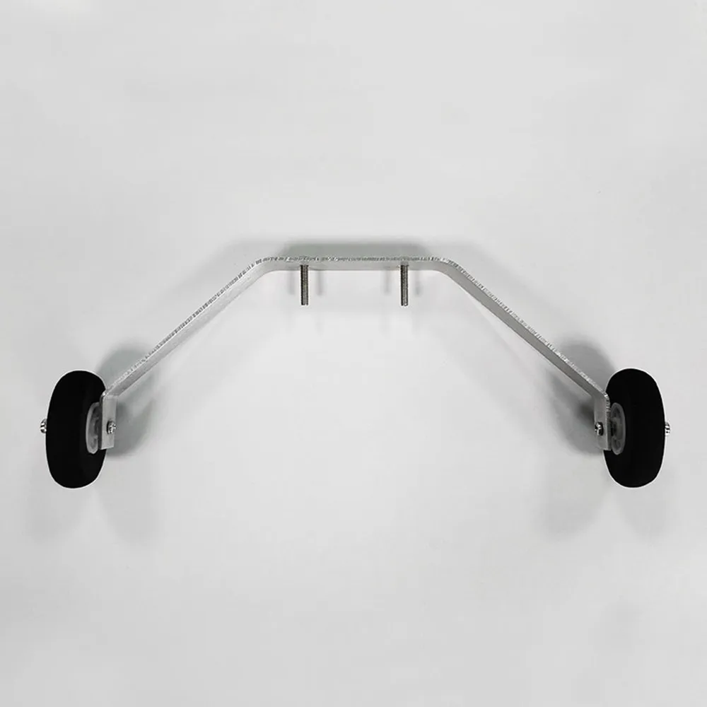 1,5 mm Aluminium-Hauptfahrwerk für 25-Klasse- und elektrische RC-Starrflügelflugzeuge, langlebiges Upgrade-Fahrwerk, 1 Satz