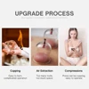 Silicone Vacuum Cupping Set Massage Body Cups Back Gua Sha Ventosas Suction Cup Anti-Cellulite Skin Lift Physiotherapy Jars Slim 3