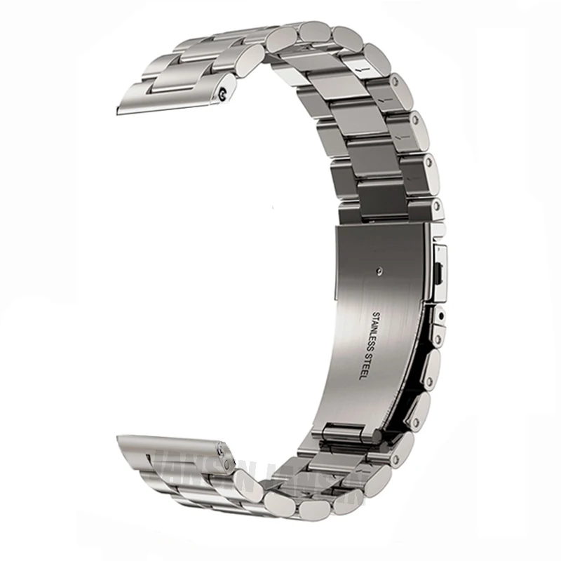 Premium Stainless Steel Metal Strap for Smartwatches - Elegant and Durable Watchband Upgrade