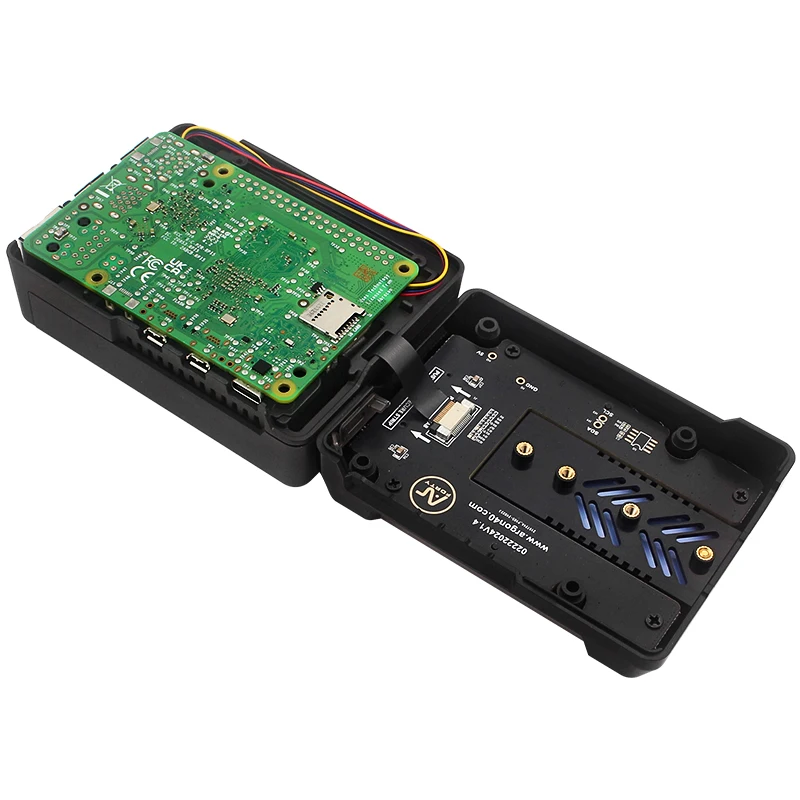 Argon NEO 5 M.2 NVME PCIE Case for Raspberry Pi 5 Built-in Heatsink with PWM Fan