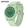SANDA 3268 Casual Students Quartz Watch Fashion Luminous Sports Kids Wristwatch Waterproof Simple Children's Watches reloj niño
