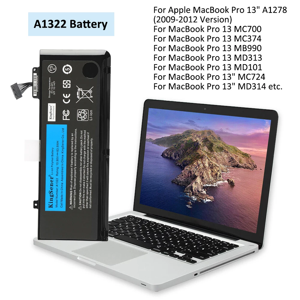Batterie pour ordinateur portable Isorno Batterie APPLE MACBOOK PRO 13'' POUCES UNIBODY