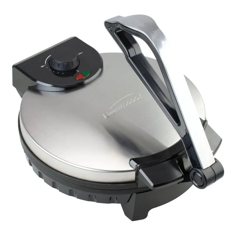 

Btwd 12 Inch Stainless Steel Nonstick Electric Tortilla Maker