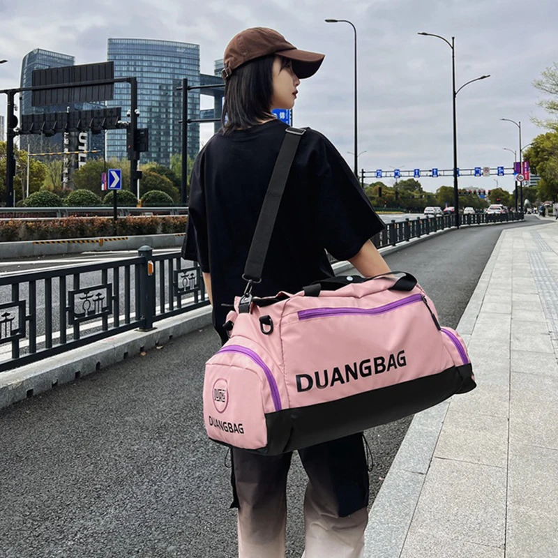 Large GYM Fitness Backpack Sports Motorcycle Rucksack Weekend Shoe Bag Teenage Schoolbag Waterproof Travel Back Bag Laptop Bag