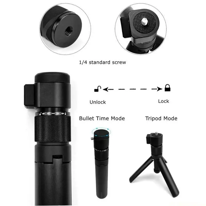 Insta 360 X/One용 E56B for Time 번들 보이지 않는 셀카봉 삼각대