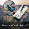French Bay Window Mats Windowsill Mat Light Luxury High-grade PVC Leather Balcony Mat Waterproof Kitchen Carpet for Living Room 5