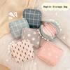 Women Sanitary Napkin Tampon Storage Bag Cute Sanitary Pad Pouches Portable Makeup Lipstick Key Earphone Data Cables Organizer 1