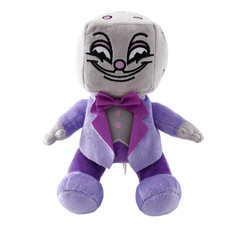 20-36cm Cuphead 인형 악마 보스 킹 주사위 캡틴 호크 게임 주변기기 플러시 장난감 장식 인형 게임 연인 선물