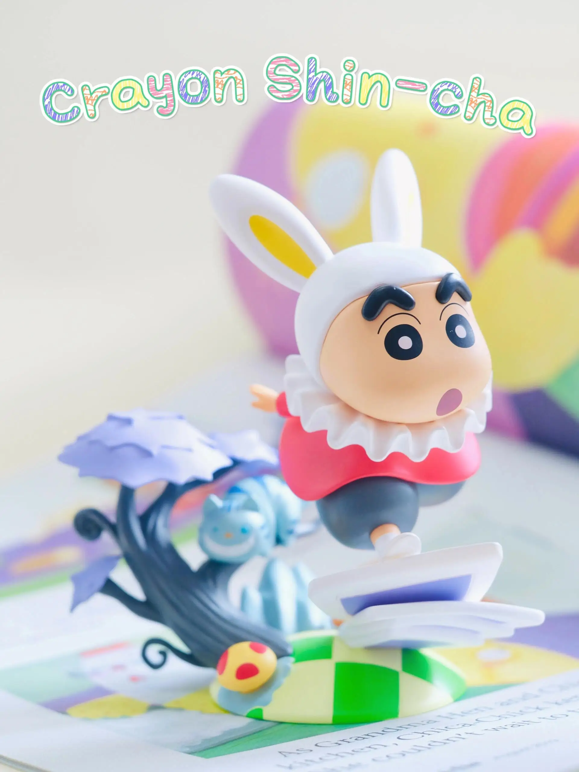 thumbnail image 1 of Figuras de acción de la serie Crayon Shin Chan, caja ciega, escena clásica, decoración de figuras de anime de dibujos animados, modelo de PVC, juguetes de adorno, regalo, 1 of 5