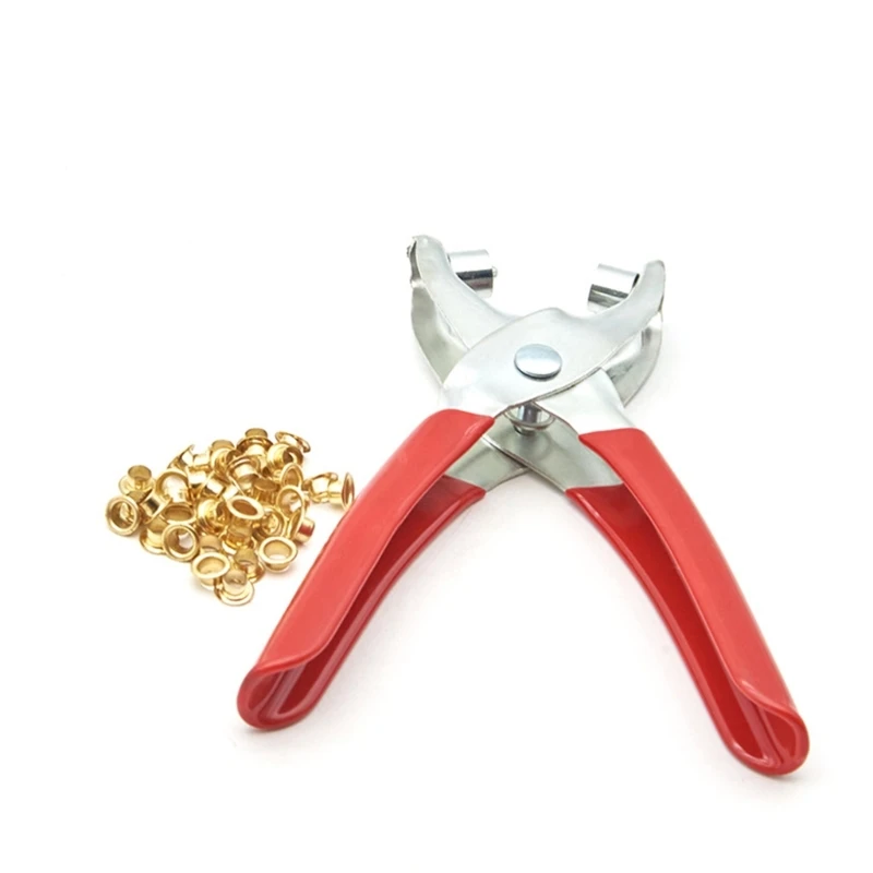 

Eyelet Setting Plier Grommet Button Leather Cloth Shoe Bag Belt Setter Rivet Drop Shipping