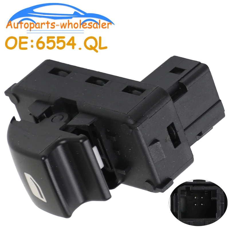 Power Window Switch Citroen C4 Peugeot 207 6554QL