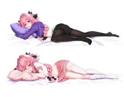 

Аниме обнимающая подушка для тела чехол 2 Side Astolfo Rider Fate/apocrypha Dakimakura с принтом Мягкая Наволочка на заказ