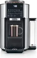 Drip Coffee Maker, Built in Grinder, Single Serve, 8 oz to 24 oz, Hot or Iced Coffee, Stainless, CAM51025MB 1